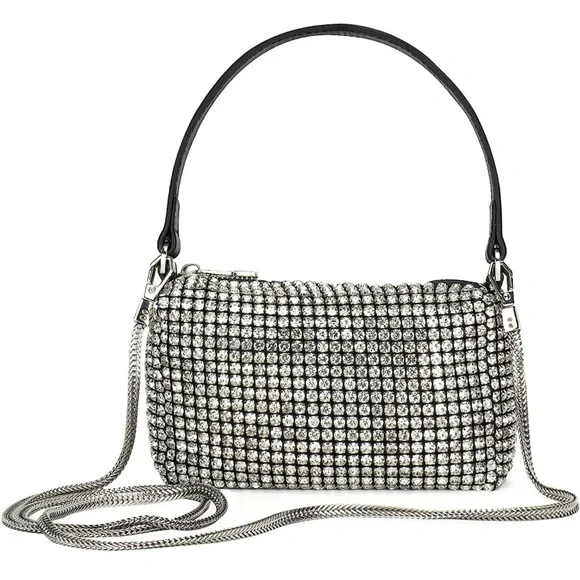 Beautiful rhinestone bag!  Sparkle !! - Picture 2 of 6